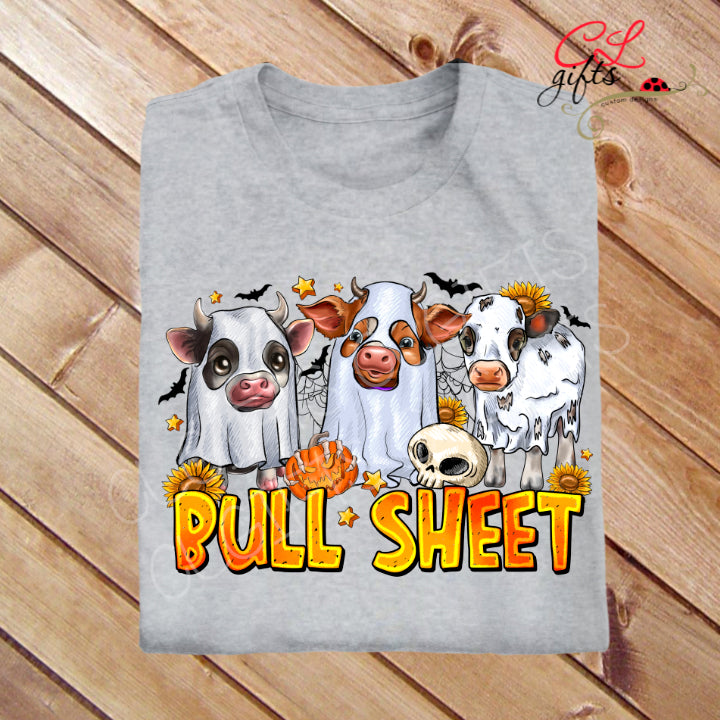 BULL SHEET HALLOWEEN T SHIRT