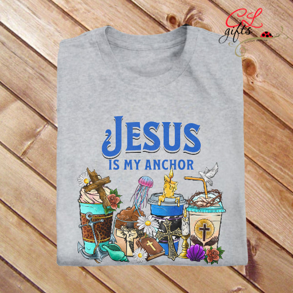 JESUS IS MY ANCHOR T SHIRT