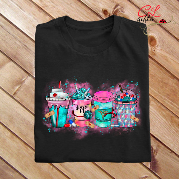 NURSE DRINKS T SHIRT