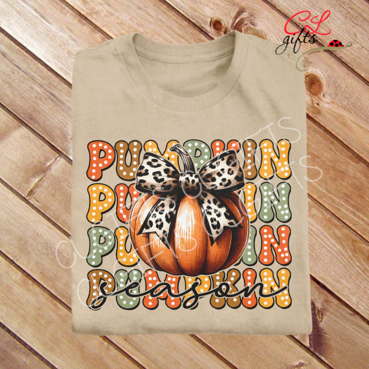 PUMPKIN SEASON T SHIRT