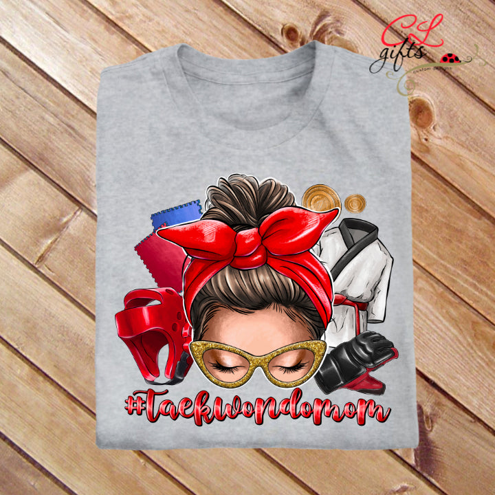 TAEKWONDO MOM MESSY BUN