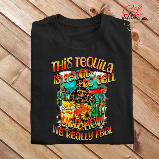THIS TEQUILA IS ABOUT TO TELL YOU HOW WE REALLY FEEL